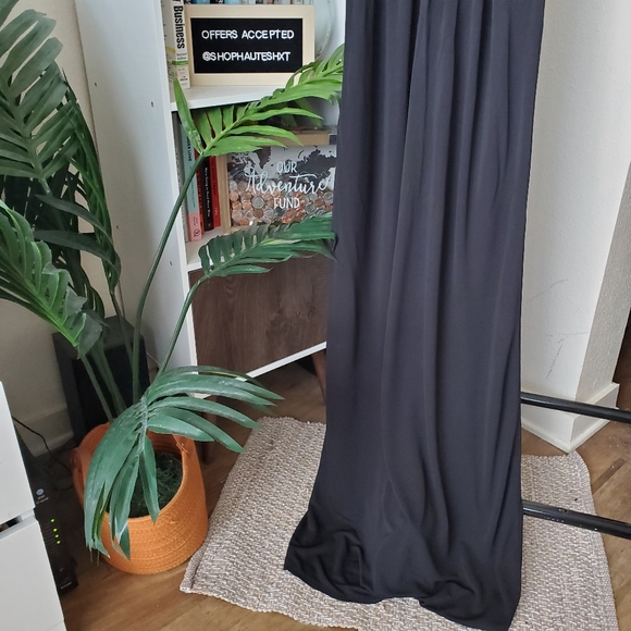 Guess Maxi Cocktail Dress with Mesh Back - Picture 2 of 9